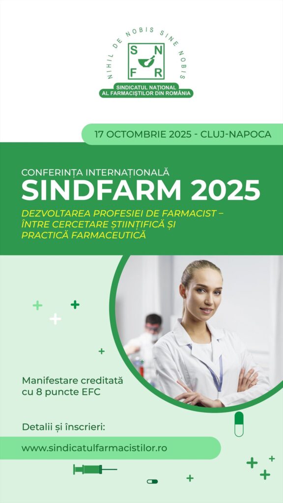 Afișul Conferinței Internaționale SNFR 2025, 17 octombrie, Cluj-Napoca