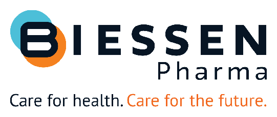 Logo Biessen Pharma, sponsor bronz SINDFARM 2026