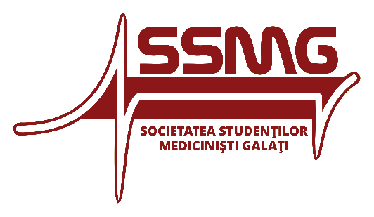 Logo SSMG, Societatea Studenților Mediciniști Galați, partener SINDFARM 2026